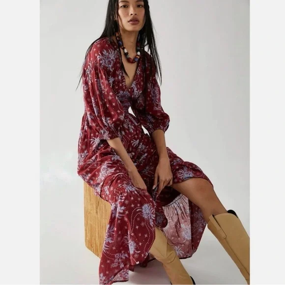 green emerald velvet dress Free People Women's Golden Hour Maxi Dress, Wine Combo, XS at Amazon  Women's Clothing store